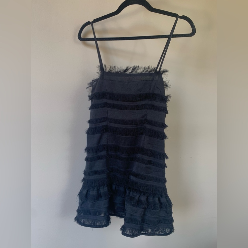 PRINCESS POLLY BLACK “MOLINA MINI DRESS” IN SIZE US 4